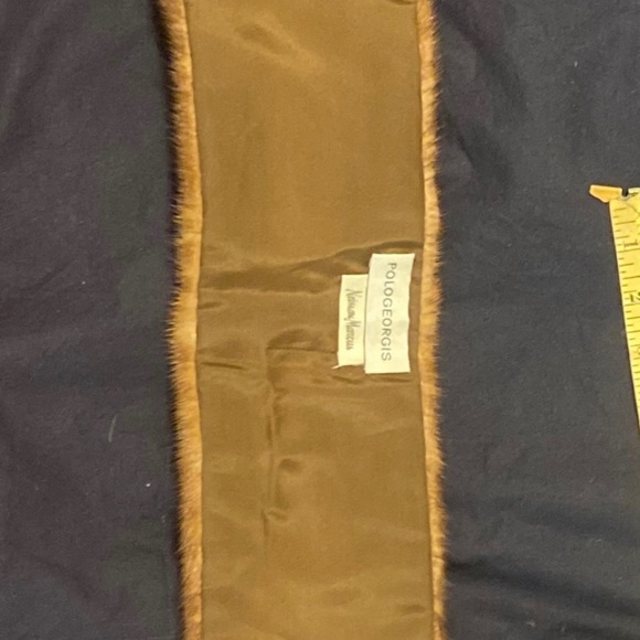 New POLOGEORGIS Neiman Marcus Russian Sable Mink Fur Scarf Scarve top quality! - Picture 5 of 6